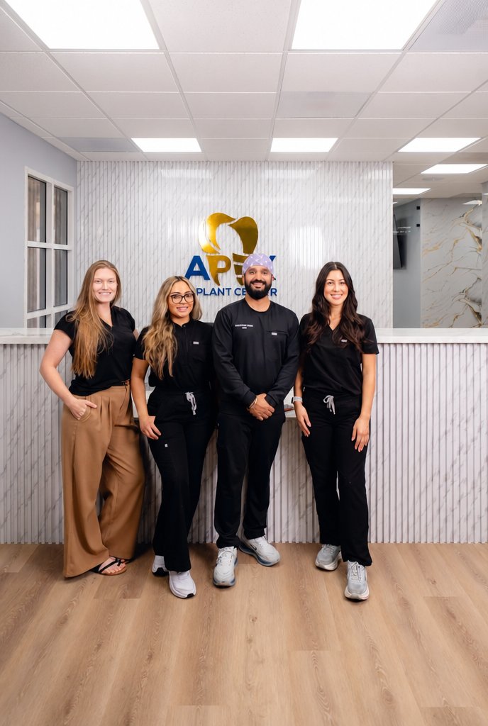 The Apex Implant Centers team at our Elk Grove office.